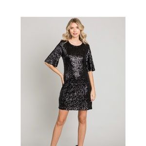 Sequin dress M